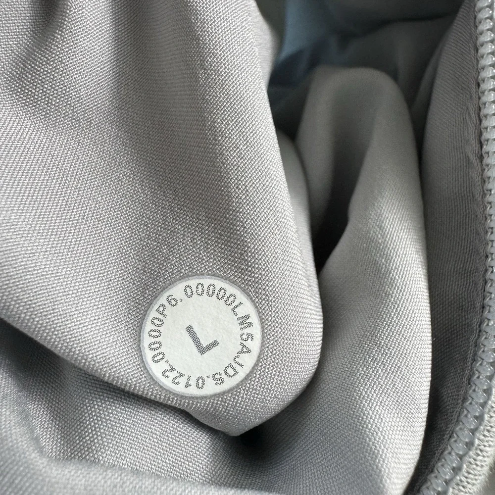 Lululemon French Terry Gray Cotton Blend Mens Sweatpant Size Large